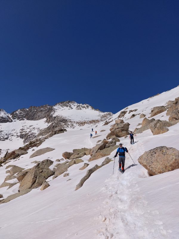 ruta raquetas de nieve